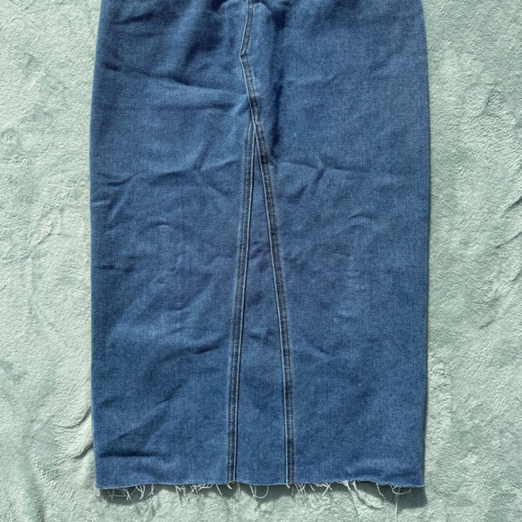 Sincerely Jules denim strapless midi dress - Picture 5 of 9